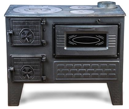 Отопительно-варочная печь МастерПечь ПВ-04 с духовым шкафом, 7,5 кВт в Брянске