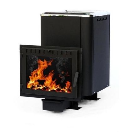 Печь для бани НМК Сибирь «Сибирь-24» кожух со стеклом в Брянске