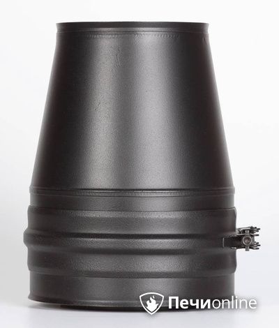 Комплектующие дымохода Schiedel Конус д.150 PM25 (Черный) Permetr в Брянске