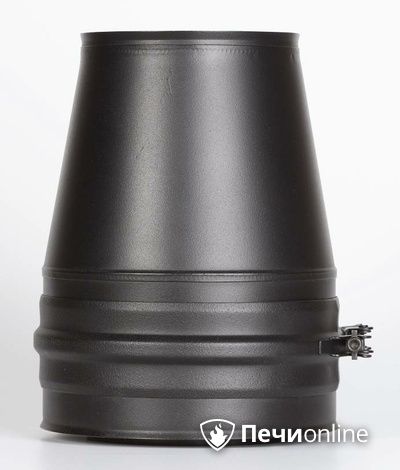 Комплектующие дымохода Schiedel Конус д250 PM25 (Черный) Permetr в Брянске