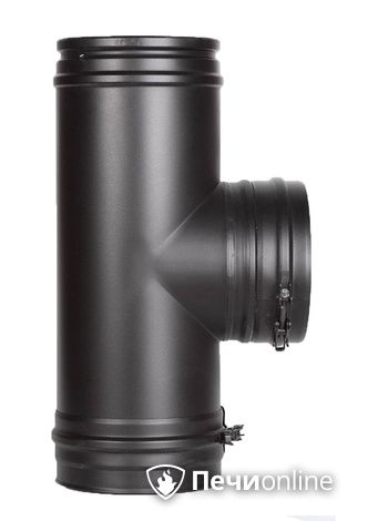 Тройник 90° Schiedel Тройник 90° д.150 PM25 (Черный) Permetr в Брянске