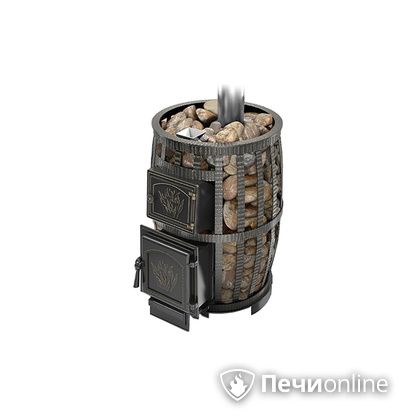 Дровяная печь-каменка Везувий Легенда Русский пар Ковка 18 (271) б/в в Брянске
