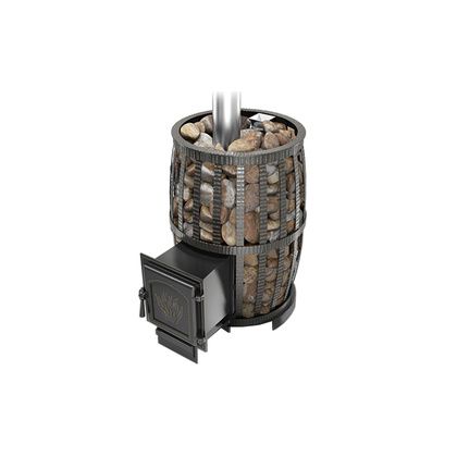 Дровяная печь-каменка Везувий Легенда Русский пар Ковка 24 (271) в Брянске