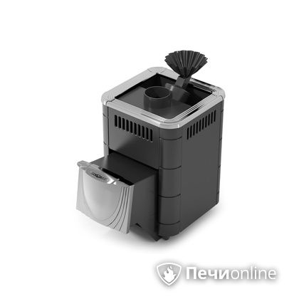 Дровяная печь-каменка TMF Гейзер Микра 2017 Inox ДН ЗК антрацит в Брянске