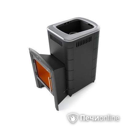 Дровяная печь-каменка TMF Тунгуска Cast Витра антрацит в Брянске