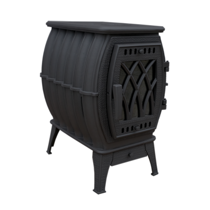 Отопительно-варочная печь Прометалл Бахта Черный  в Брянске