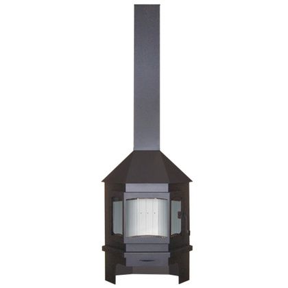 Печь-камин Бавария (Экокамин) угловая мюнхен, графит в Брянске