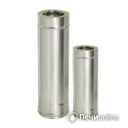 Дымоход Дымок Труба L = 500 мм с изоляцией 0,8 мм. ТFR500 150/230 в Брянске