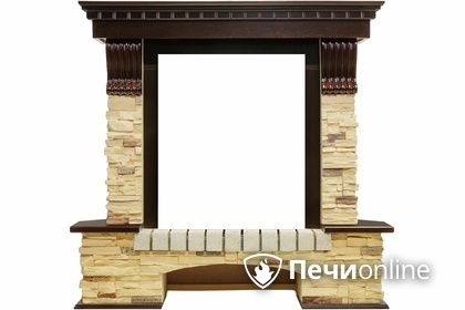 Портал для электрокамина Royal Flame Pierre Luxe угловой сланец под классический очаг в Брянске
