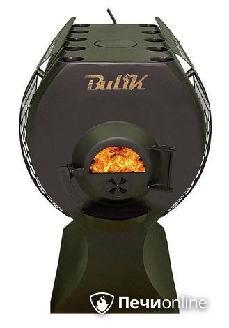 Отопительно-варочная печь Березка BulyK 400 Плюс со стеклом и экранами боковыми в Брянске