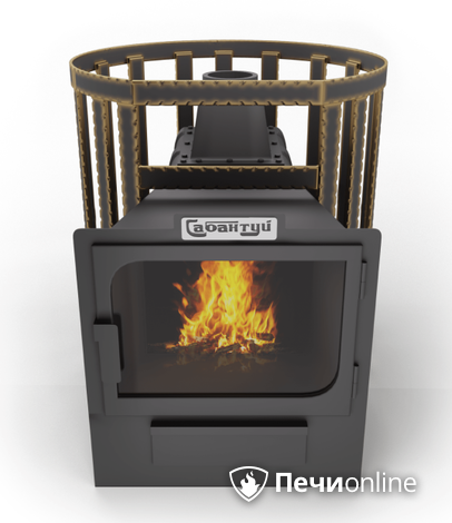 Дровяные печи-каменки Сабантуй Булава Чугун 24 панорама в Брянске