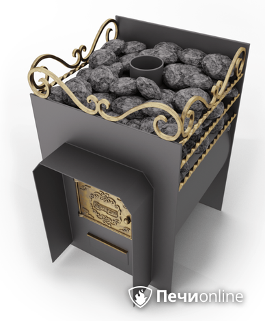 Дровяные печи-каменки Сабантуй 20 под обкладку кирпичом в Брянске
