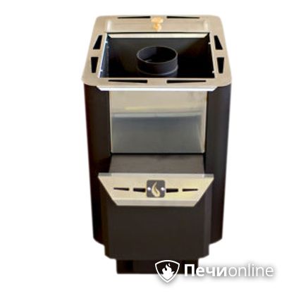 Дровяная банная печь Конвектика Колибри 9Б антрацит в Брянске