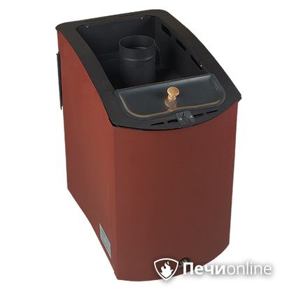 Дровяная банная печь Конвектика 12Б терракота в Брянске