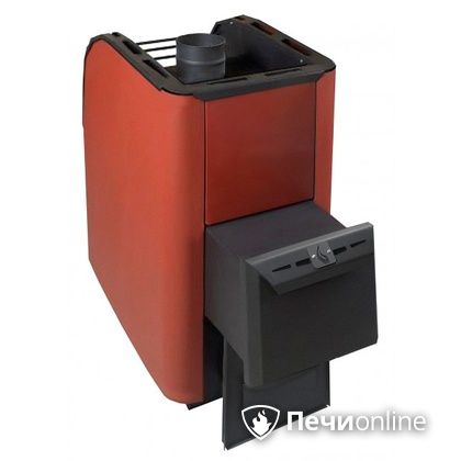 Дровяная банная печь Конвектика Ниагара Сетка 16 терракота в Брянске