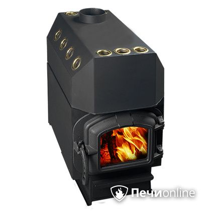 Печь-буржуйка Конвектика Ставр 150 с чугунной дверцей со стеклом в Брянске