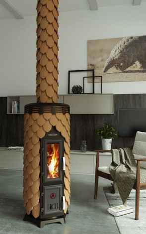 Отопительная печь TMF Сента Панголина Лайт терракота в Брянске