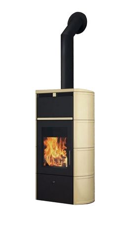 Печь-камин Edilkamin Flamma 24 kw V.A. Pergamena с Т/О в Брянске