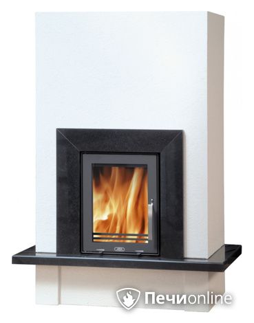 Печь-камин ABX Puris, гранит черный/гранит черный в Брянске
