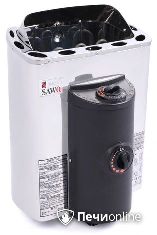 Электрокаменка для сауны Sawo Mini X MX-36NB-Z с пультом управления в Брянске