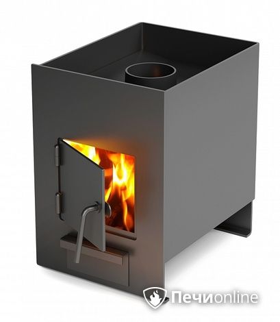 Дровяная банная печь TMF Двушечка антрацит в Брянске