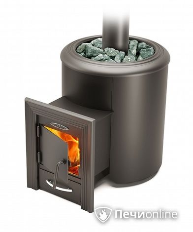 Дровяная банная печь TMF Степанида антрацит в Брянске