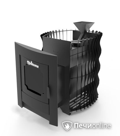 Дровяная банная печь Протопи Вулкан 14С Подкова в Брянске