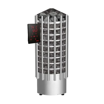 Электрокаменка для сауны Harvia Glow Corner TRC90XE c цифровой панелью управления в Брянске