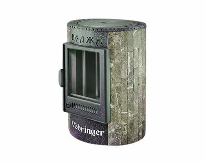 Отопительно-варочная печь Ферингер  Нелжа ПФ (Жадеит наборный) в Брянске