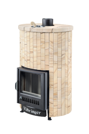 Печь для бани Ферингер  Уют-25 ПФ ("Окаменевшее дерево" наборный) в Брянске