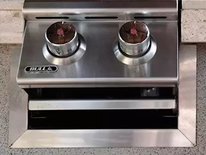 Аксессуар для приготовления на огне BULL Декоративная рамка  под двойную боковую горелку в Брянске