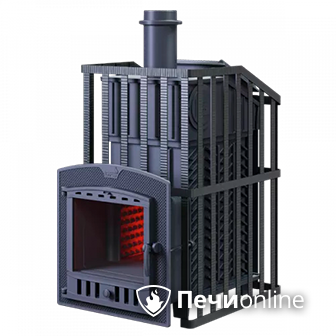 Дровяная банная печь Гефест Ураган ЗК 40 (П2)  в Брянске