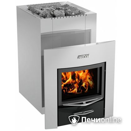 Дровяная банная печь Harvia 22 Duo Steel (Wk220) в Брянске