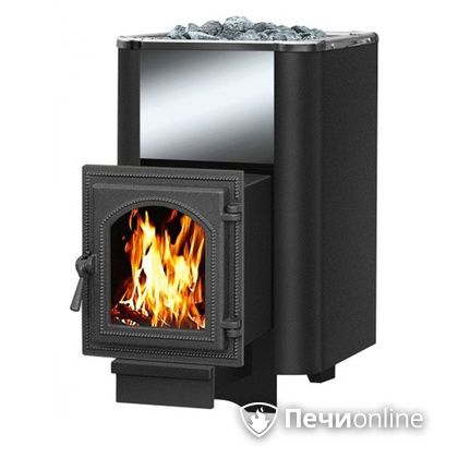 Дровяная банная печь Везувий Сенсация 16 Антрацит (270) в Брянске