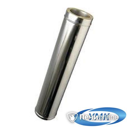 Дымоход УМК сэндвич 1.0м 150х210 Н+Оц 1,0мм 0,5мм по воде в Брянске