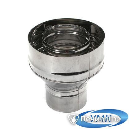 Дымоход УМК Старт-сэндвич холодный D=80х160 Н+Н 0.5мм по воде в Брянске