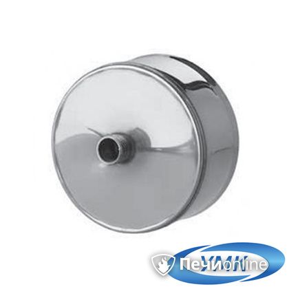  УМК Заглушка с конденсатоотводом D150 0.5 мм нержавейка внутренняя в Брянске