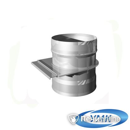  УМК Шибер-задвижка D120 1.0 мм нержавейка в Брянске