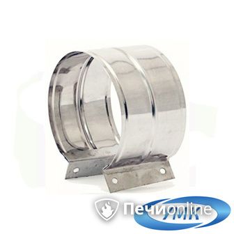  УМК Хомут обжимной D180 0.5 мм нержавейка в Брянске