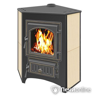 Печь-камин Везувий ПК-01(220) угловой бежевый в Брянске