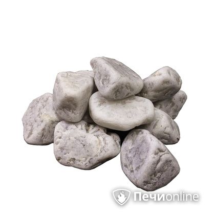 Камни для бани Огненный камень Кварц шлифованный отборный 10 кг ведро в Брянске