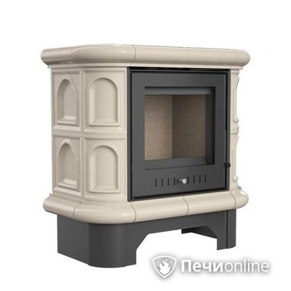 Печь-камин Kratki WK 440 кафельная крем черный в Брянске
