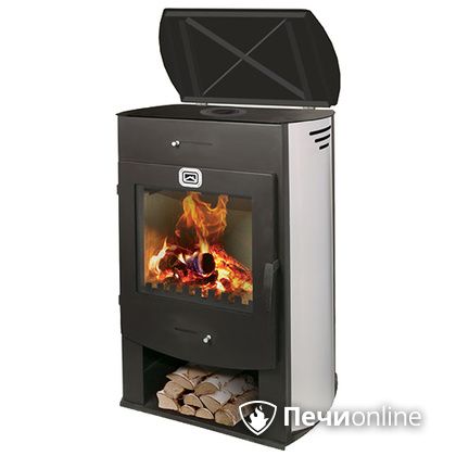 Печь-камин Теплодар Танго с чугунной плитой в Брянске
